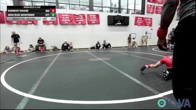 49 lbs Semifinal - Kannon Swaim, MAC Wrestling Club vs Grayson Mortimer, Standfast