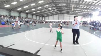 46 lbs Consolation - Mason Cantu, Wlv Jr Wrestling vs Clay Randall, NAZ Grapplers