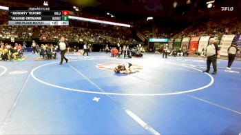 155 Class 2 lbs 3rd Place Match - Maggie Ortmann, Washington vs Serenity Tilford, Rolla