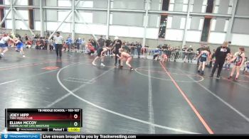 103-107 lbs Round 2 - Elijah McCoy, Chewelah Mat Cats Wrestling vs Joey Hipp, Toro World Club