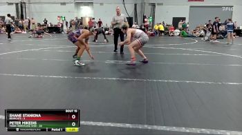 144 lbs Round 4 (8 Team) - Shane Stankina, Bearcats vs Peter Mikedis, Town Wrestling VHW