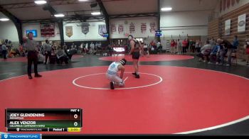 132 lbs Cons. Round 1 - Alex Venzor, Columbus Community/WMU vs Joey Glendening, Mediapolis