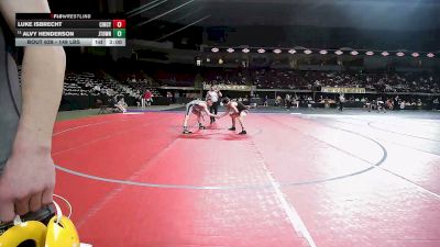 149 lbs Consi Of 16 #1 - Luke Isbrecht, Cincinnati vs Alvy Henderson, Jamestown