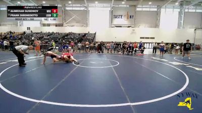 190 lbs Champ. Round 2 - Frank DiBenedetto, Long Beach Gladiators Wrestling vs Alimkhan Guseinov, Willpower Wrestling Club