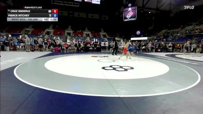 120 lbs Champ. Rd Of 128 - Cruz Enderle, MO vs Pierce Ritchey, TX