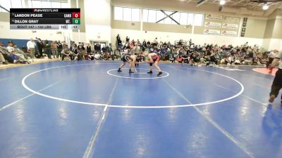 150 lbs 3rd Place - Landon Pease, Camden Hills vs Dillon Gray, Mt. Blue