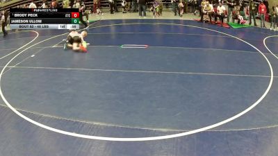 51 lbs Champ. Rd Of 16 - Brody Peck, Aniciete Training Club vs Jameson Ullom