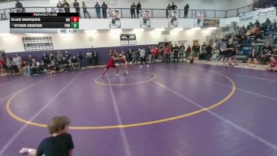 120 lbs Cons. Semi - Ryder DeBoer, Powell Middle School vs Elias Marques, Riverton Middle School