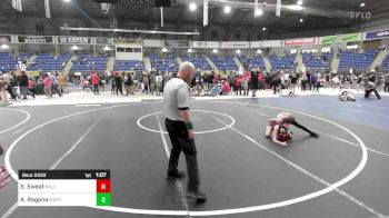 65 lbs Semifinal - Sadie Sweat, Kalispell WC vs Anthony Ragona, Matpac WC