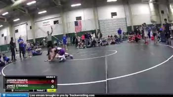 90 lbs Round 5 (6 Team) - Jaxsen Draves, G.I. Grapplers Gold vs James Strange, Jr Titans