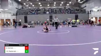 61-67 lbs 5th Place Match - Mason Pasternak, Bulldog Premier Wrestling vs Gus Korniak, Bulldog Premier Wrestling