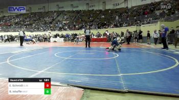 130 lbs Round Of 64 - Easton Schmidt, El Reno vs Bryce Inhoffe, Westmoore Wresting