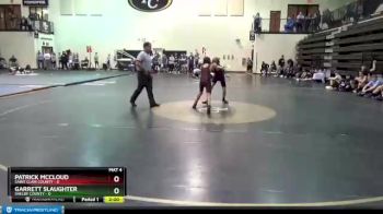 106 lbs Round 1 (8 Team) - Patrick McCloud, Saint Clair County vs Garrett Slaughter, Shelby County