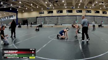 115-120 lbs Round 1 - Alex Barnhart, Virginia Patriots vs Jaxton Lytton, Irontide Wrestling