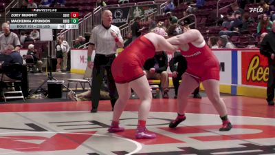 235 lbs Quarterfinal - Zoey Murphy, Southmoreland-G vs MacKenna Atkinson, Souderton-G