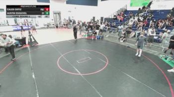 113 lbs Cons. Round 5 - Austin Esquivel, Canyon View vs Caleb Ortiz, Pounders Wrestling Club