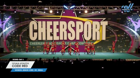 Ocala Athletix - CODE RED [2025 L4 Senior Coed - D2 - Small Day 3] 2025 CHEERSPORT National All Star Cheerleading Championship