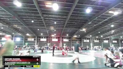 95 lbs Round 5 - Arturo Rangel, Dominate Wrestling Club vs Alexander Naccarati-Cholo, Grindhouse WC