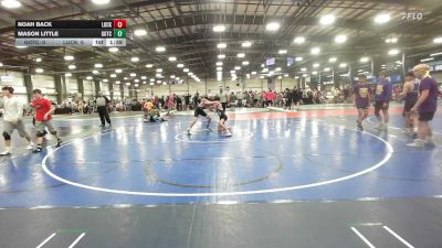 106 lbs Rr Rnd 1 - Noah Back, Lucky Duck Wrestling Club - HSB vs Mason Little, Team Gotcha - HSB
