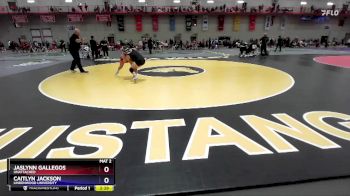 117 A Semifinal - Jaslynn Gallegos, UNATTACHED vs Caitlyn Jackson, Lindenwood University