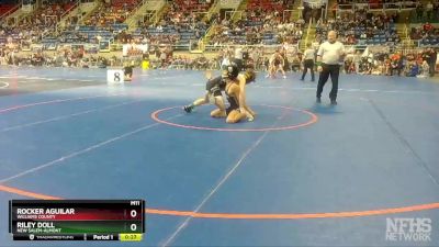 145 lbs Cons. Round 3 - Riley Doll, New Salem-Almont vs Rocker Aguilar, Williams County