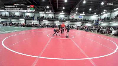 118 lbs Round Of 32 - Evan Margolis, Smithtown West vs Cameron Crumpler, Niagara Falls