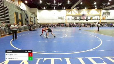 174B lbs Rr Rnd 2 - Matthew Walsh, Harvard vs Anthony DeRosa, Bloomsburg