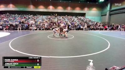 144 lbs Cons. Round 2 - Mark Zuniga, Shadow Ridge vs Jordan Krch, Damonte Ranch