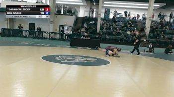 131 lbs Cons. Round 1 - Erin Scully, Trine vs Sarah Callender, Alma