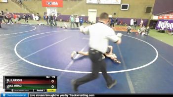 170 lbs Semifinal - Eli Larson, IL vs Luke Hoag, MN