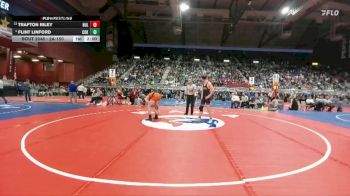 2A-150 lbs Champ. Round 1 - Trafton Riley, Hulett vs Flint Linford, Cokeville