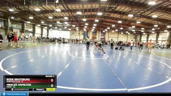 92 lbs Rd# 3 12:00pm Friday - Mercer Hamilton, POWA vs Bode Bratsburg, Nebraska Elite