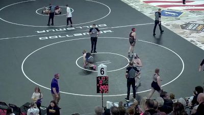 235 lbs Champ. Round 1 - Caydan Halls, Hot Springs vs Emma Carter, Canistota