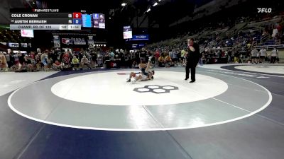 126 lbs Champ. Rd Of 128 - Cole Cronan, CA vs Austin Bernash, PA