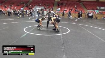 88-92 lbs Round 1 - Sawyer Broadwater, Unattached vs Aj Freudeman, Neighborhood WC