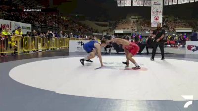 All Cadet Boys Freestyle Upper - 150 lbs Champ. Round 1 - Jeremiah Rosa, Firebaugh High School Wrestling vs Ethan Reitz, El Rancho High School Wrestling