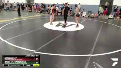 144 lbs Rr2 - Daisy Lyn Hannevold, Soldotna Whalers Wrestling Club vs Aspen Kelly, Pioneer Grappling Academy