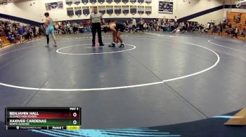 175 lbs Cons. Round 2 - Xaxiver Cardenas, North Olmsted vs Benjamin Hall, Alliance High School