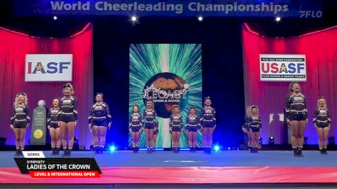 Gymfinity - Ladies of the Crown [2025 L6 International Open Semis] 2025 The Cheerleading Worlds