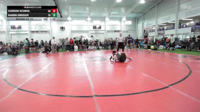 E-132 lbs Round Of 16 - Carson Schehl, OH vs Kaden Gregor, PA