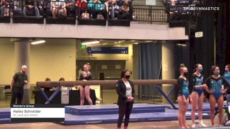 Hailey Schneider - Women's Group, St. Louis Gym Centre - 2021 Women's Xcel Region 4 Championships