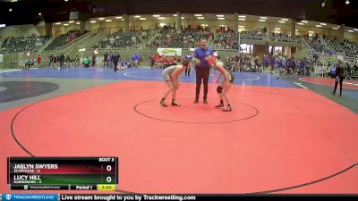 112 lbs Round 2 (4 Team) - Jaelyn Swyers, Scappoose vs Lucy Hill, Harrisburg