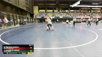 285 lbs Cons. Round 4 - 8 Trevion Sample, Dakota Wesleyan vs 11 Kenneth Copley, Embry-Riddle