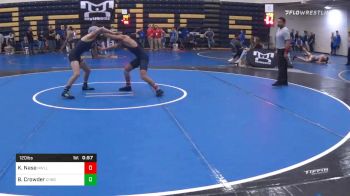 120 lbs Consolation - Kyle Nase, Howell-NJ vs Brandon Crowder, Christiansburg-VA