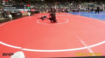 64 lbs Quarterfinal - Darek Diaz, Cory Clark Wrestling vs Joshua Sawyer, Mat Demon Wrestling Club