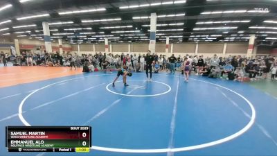 75 lbs Round 2 - Samuel Martin, Waco Wrestling Academy vs Emmanuel Alo, Nolfpack Wrestling Academy