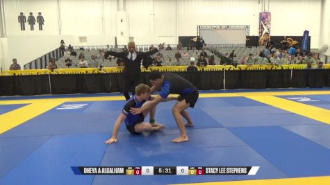 Stacy Lee Stephens vs Dheya A Algalham 2024 World IBJJF Jiu-Jitsu No-Gi Championship