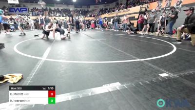 110 lbs Semifinal - Cannon Merritt, Madill Takedown vs Kross Iwersen, Team Nomad