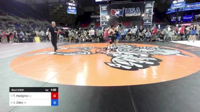 190 lbs Rnd Of 32 - Tanner Hodgins, NJ vs Ibrahim Zaky, VA