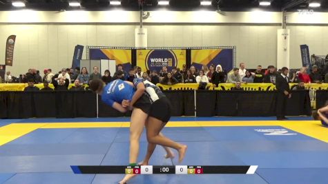 Eduarda Franklin Soares vs Tatsianna Victoria Ziegler 2024 World IBJJF Jiu-Jitsu No-Gi Championship